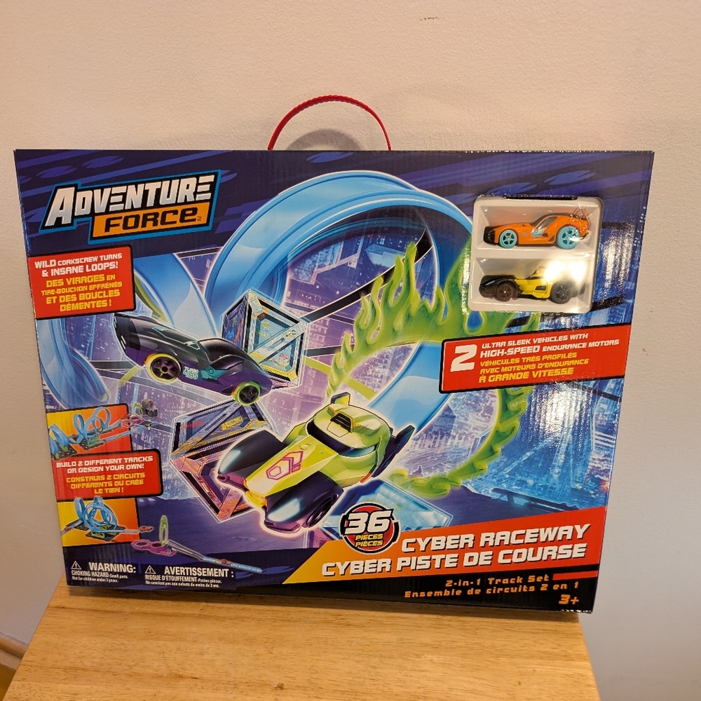 Cyber Raceway Track Set - Multicolor Brand New With Tag From Air Force
